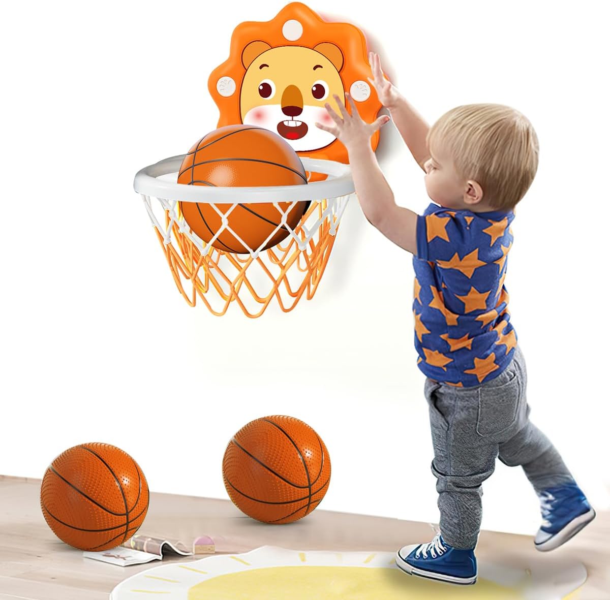 Basketball Hoop Kids Indoor - Indoor Mini Basketbal Hoepel Voor Peuters