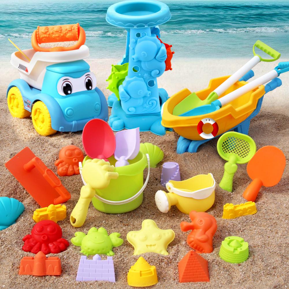 Kinetic Sand Mold - Strandspeelgoedset voor kinderen met vrachtwagen en