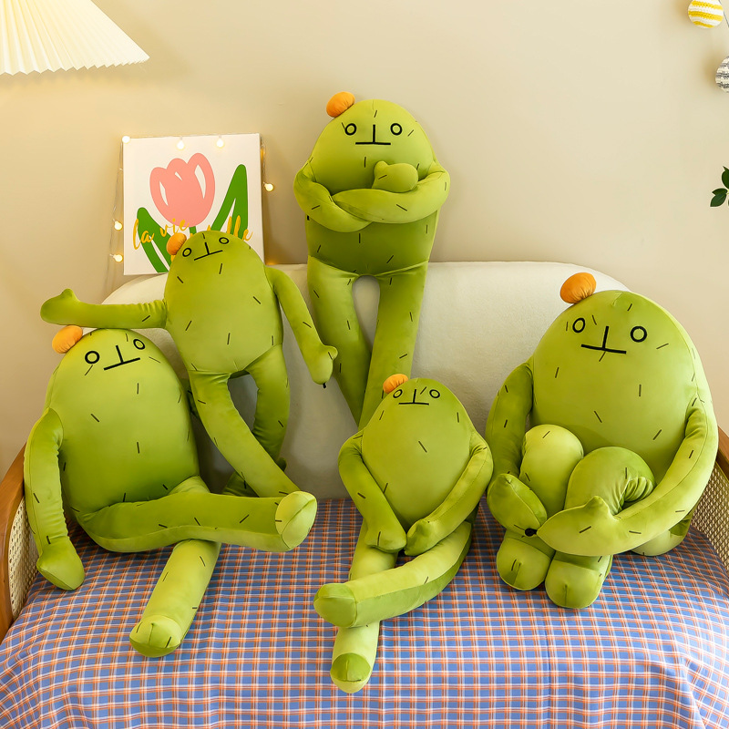 Kids Quirky Toys - 60Cm Nieuwe Cartoon Kawaii Grappige Cactus