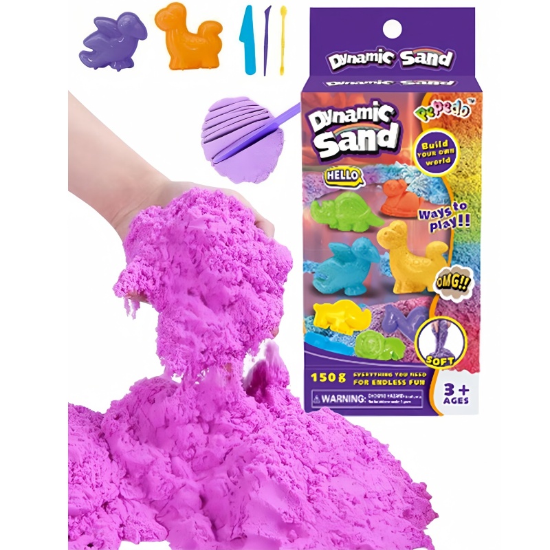 Kinetic Sand Mold - 1/2 dozen Speelzandset 150 g zandspeelgoed