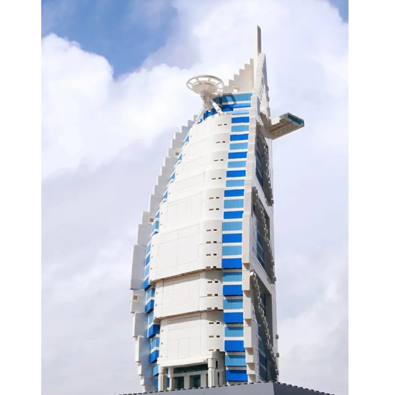Kids Toys Uae - Burjal Arab Hotel Bakstenen Model Dubai