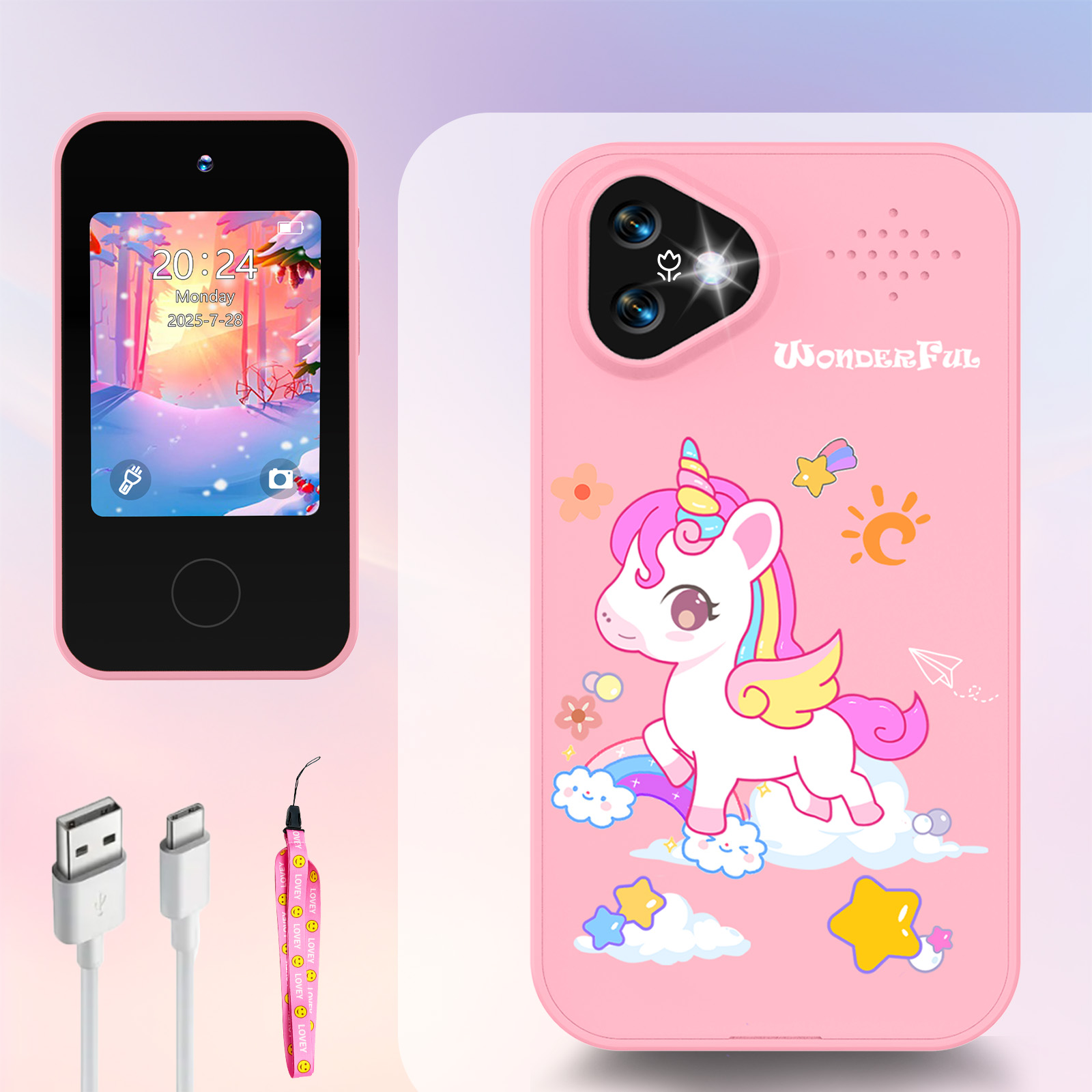 Kids Toys Smartphone - Unicorn Kids Smart Phone Camera Speelgoed