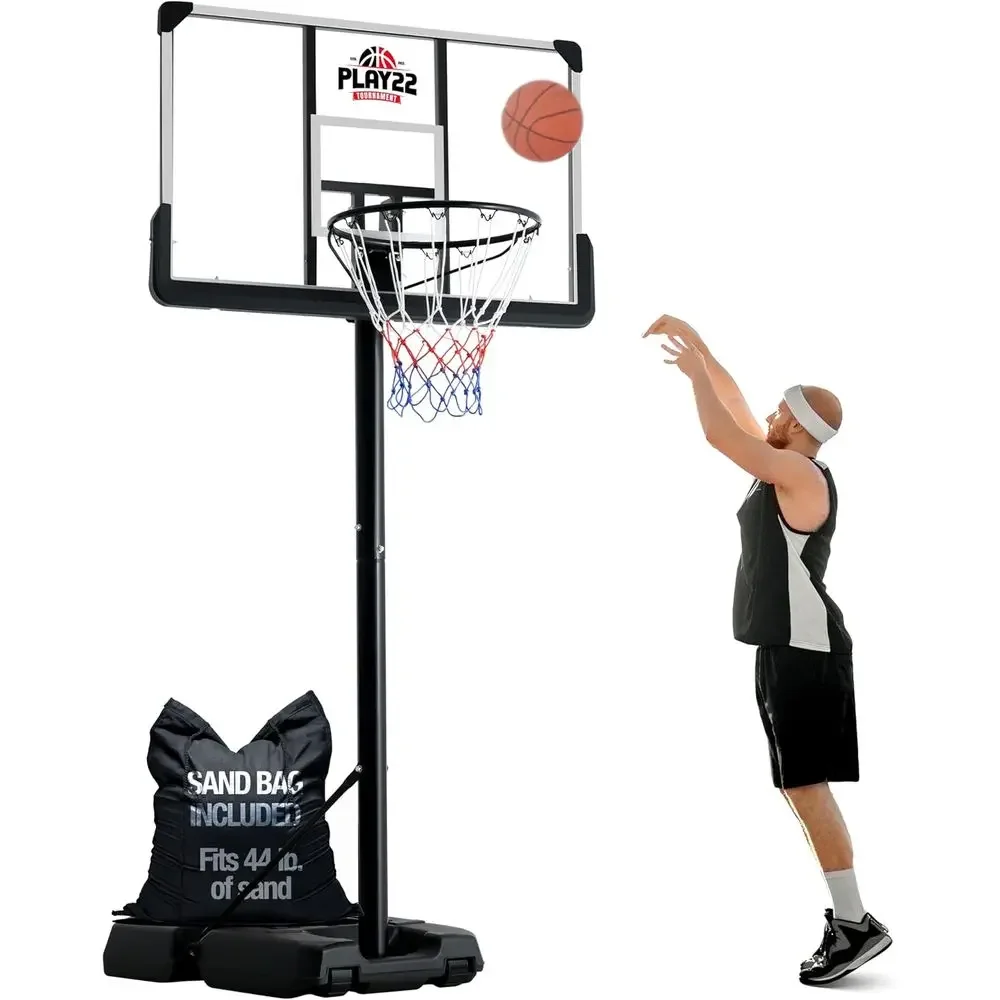Basketball Hoop Kids Indoor - Verstelbaar 44 inch onbreekbaar basketbalring systeem