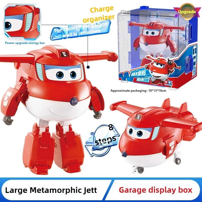 Kids Toys Now - Auldey Super Wings groot transformerend hangar-speelgoed,
