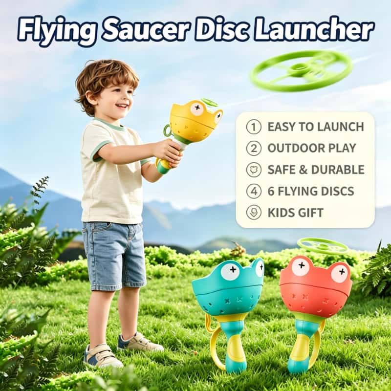 Kids Toys Kids Toys - Vliegende Schotel Disc Launcher Kinderen Vliegend