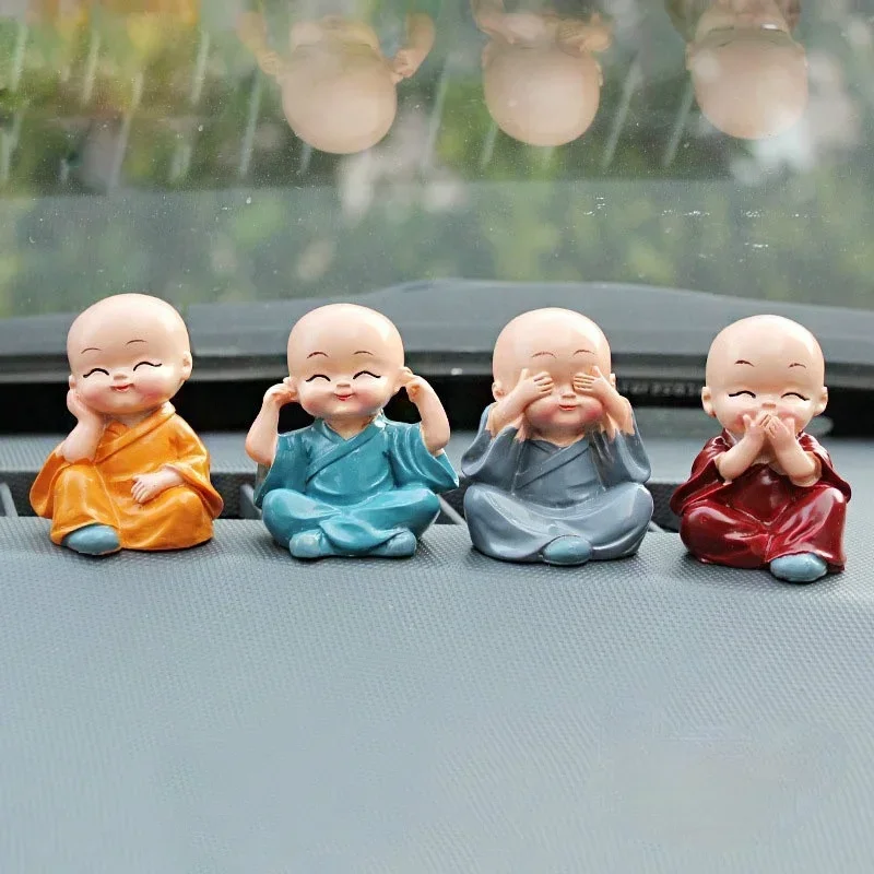 Kids Toys Little People - 4 stks/set Hars Ambachten Gift Mooie