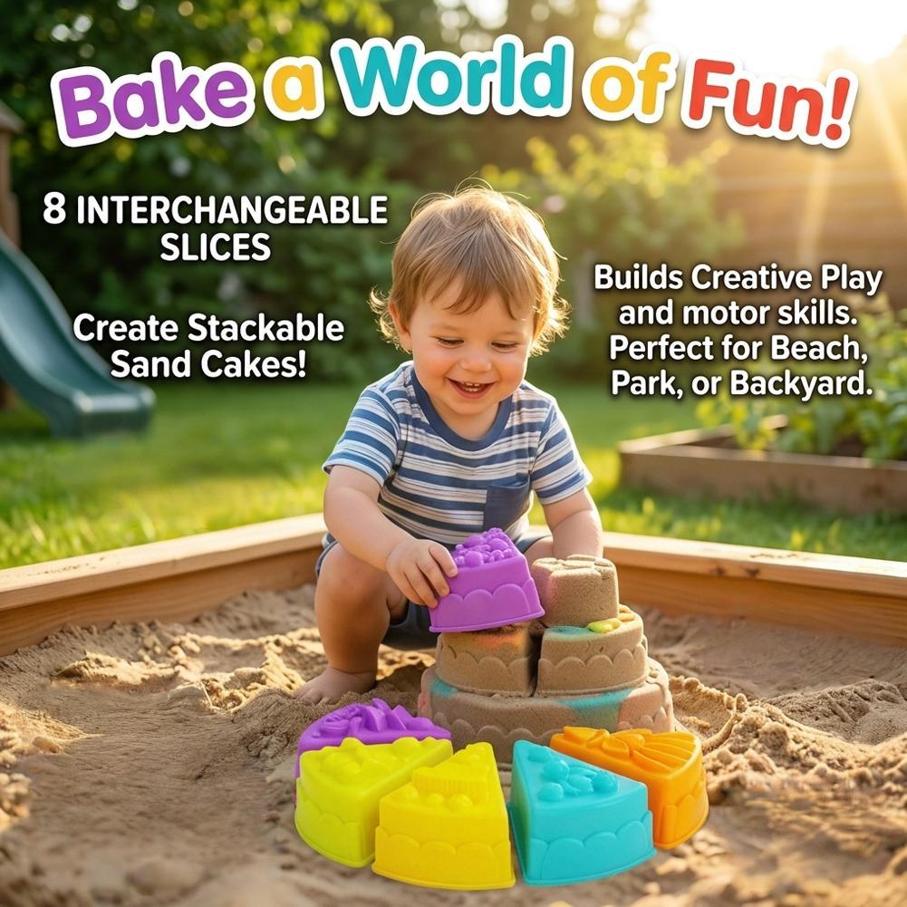 Taartvormige zandvormenset, dr - Kinetic Sand Mold recensie en prijs
