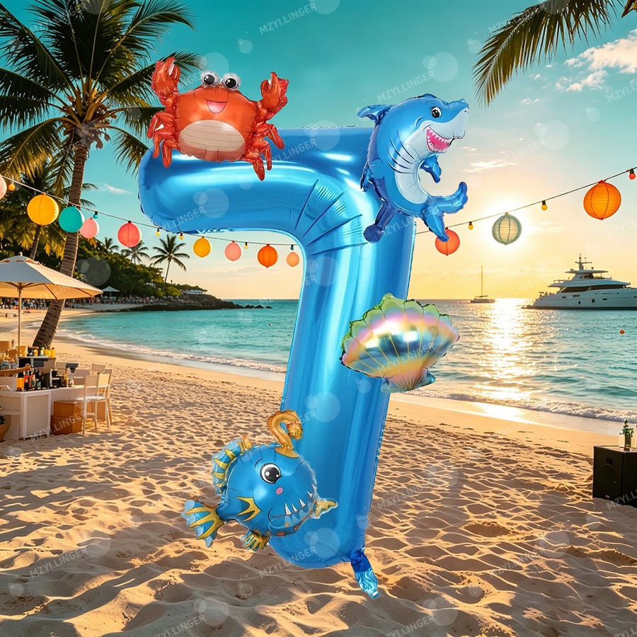 Ocean-thema decoratie ballonne - Water Balloon Set recensie en prijs