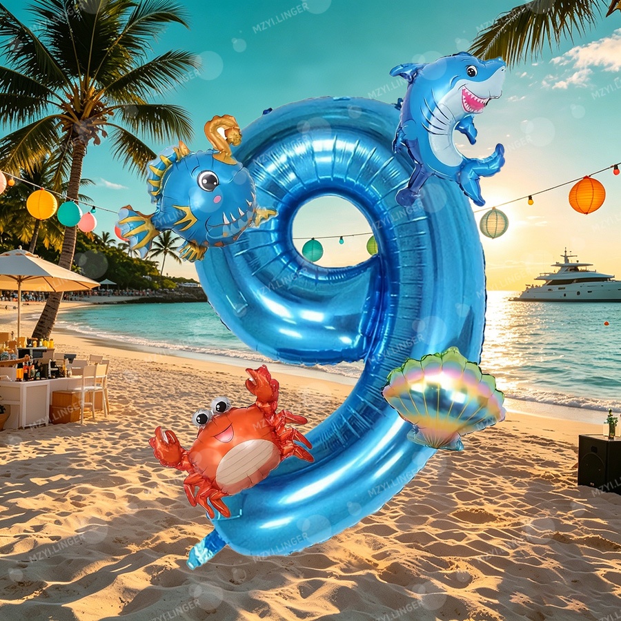 Ocean-thema decoratie ballonne - Water Balloon Set recensie en prijs