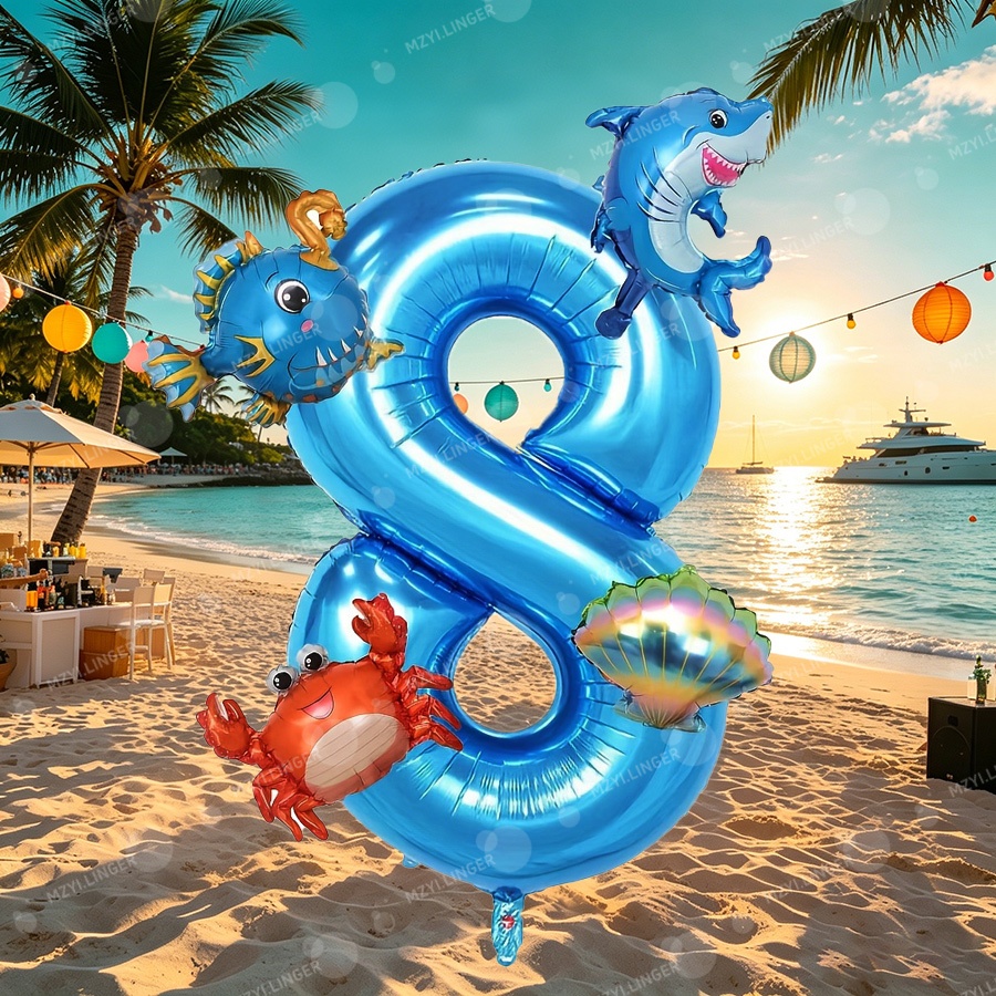 Ocean-thema decoratie ballonne - Water Balloon Set recensie en prijs