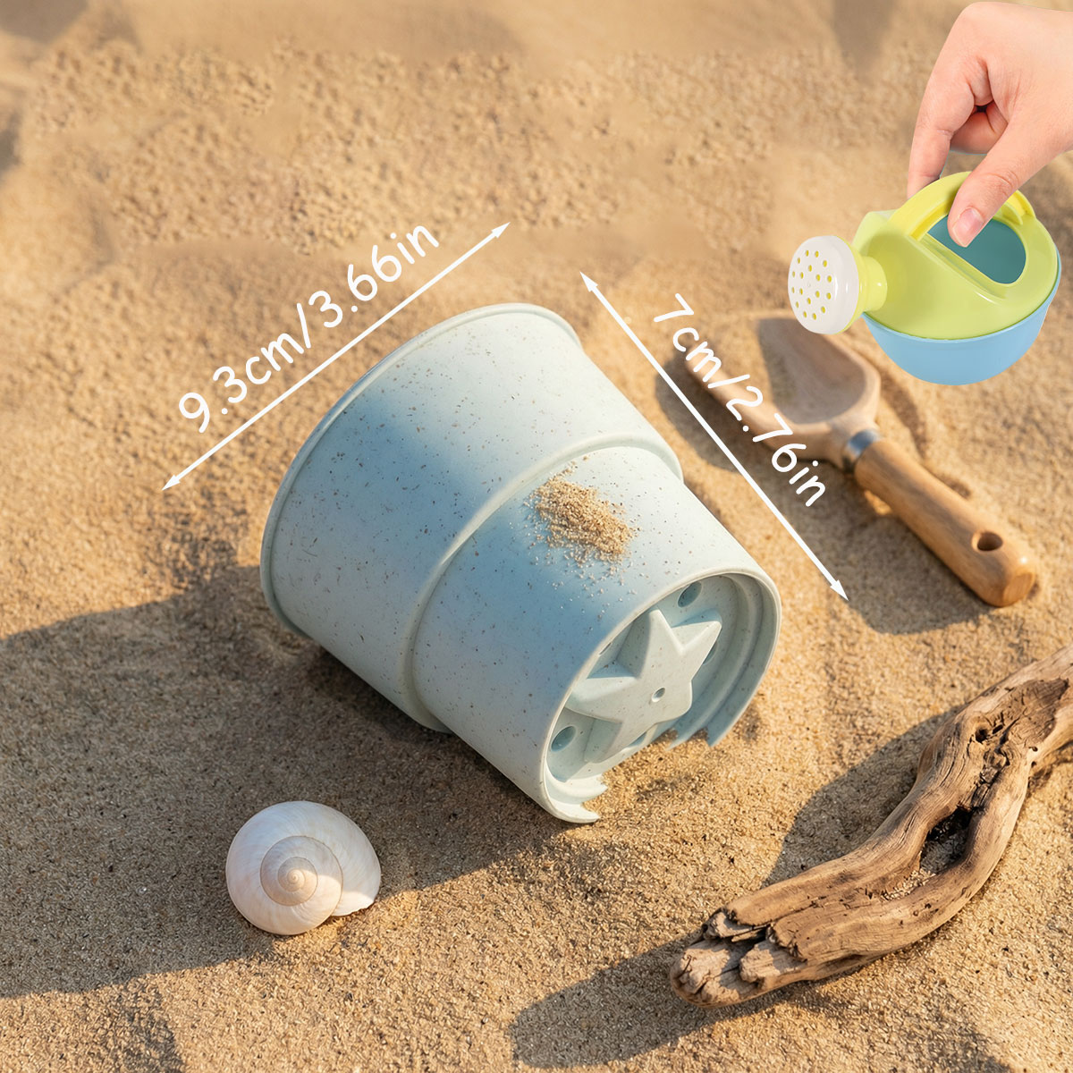 Kleine creatieve strandvormens - Kinetic Sand Mold recensie en prijs