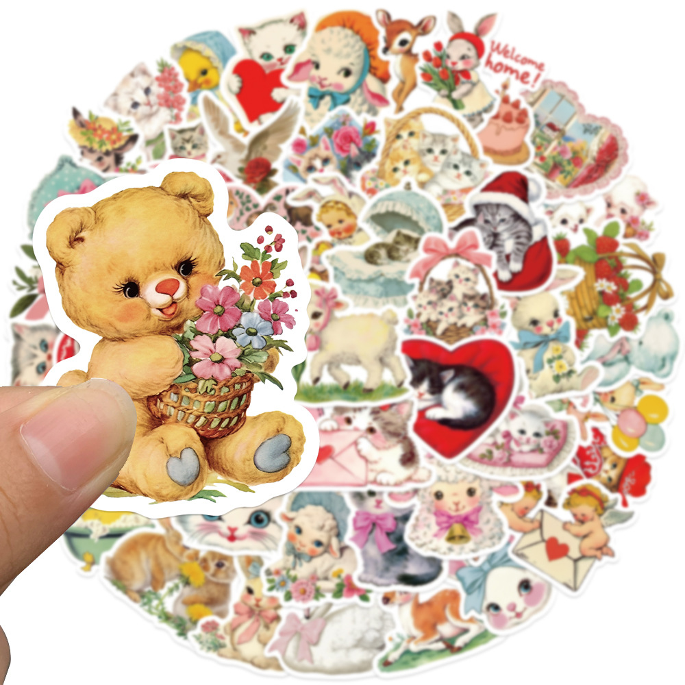 50 STKS Vintage Dieren Clipart - Kids Toys Clipart recensie en prijs