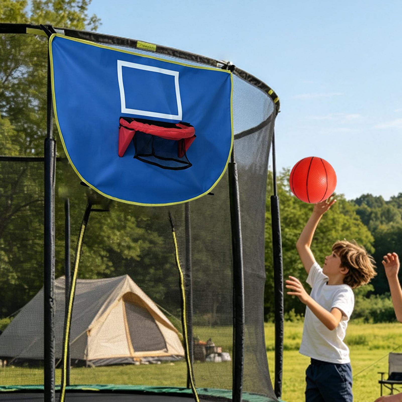Trampolinebasketbalring met po - Basketball Hoop Kids Indoor recensie en prijs