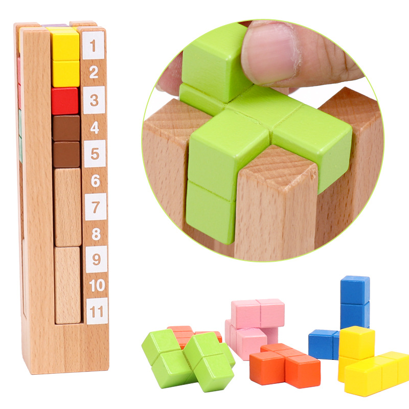 Toren Blok Houten Blokken Educ - Kids Toys Now recensie en prijs