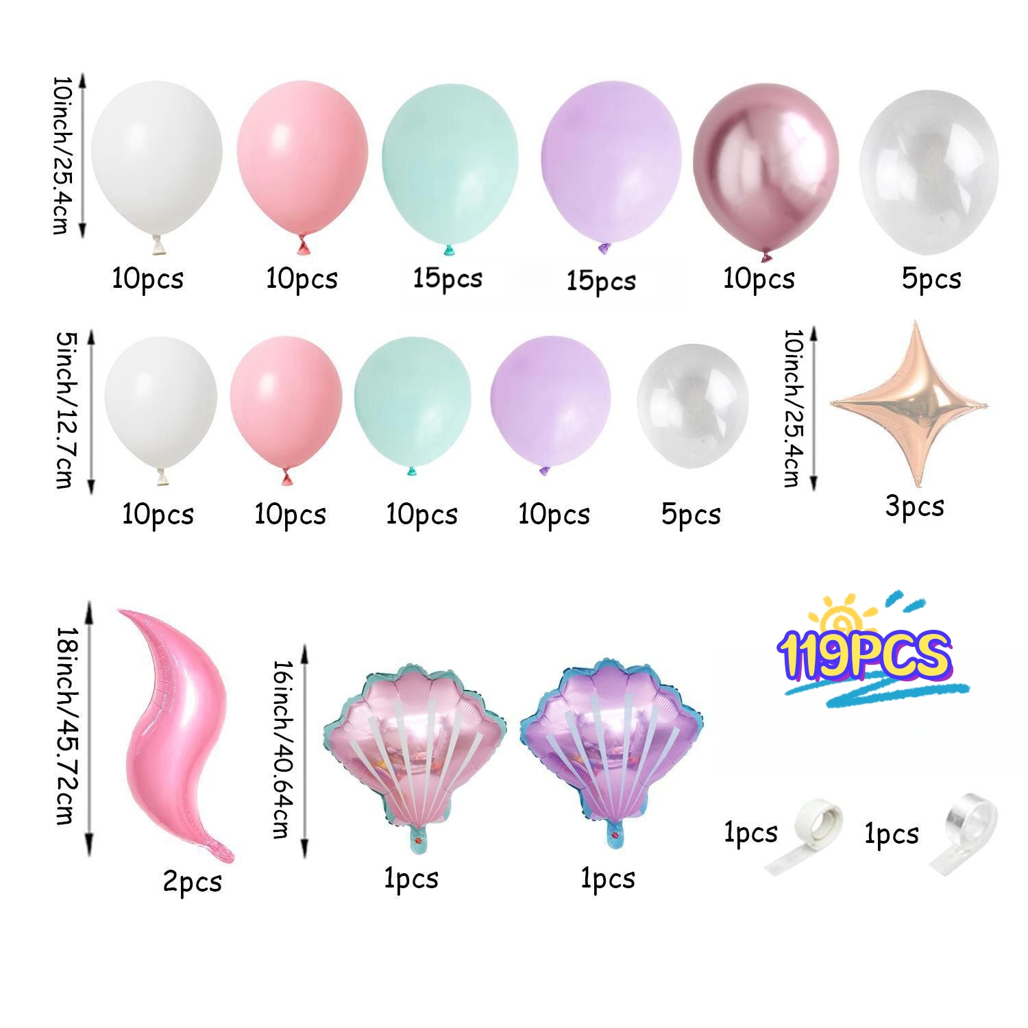 119-delige ballonboogset met o - Water Balloon Set recensie en prijs