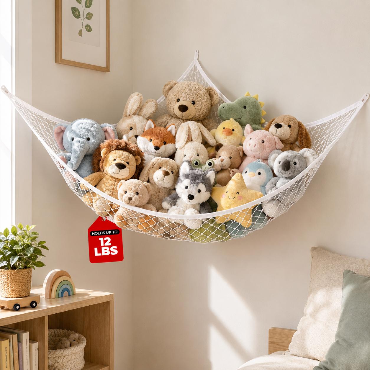 Mesh speelgoedopberghangmat Ha - Kids Toys Kids Toys recensie en prijs