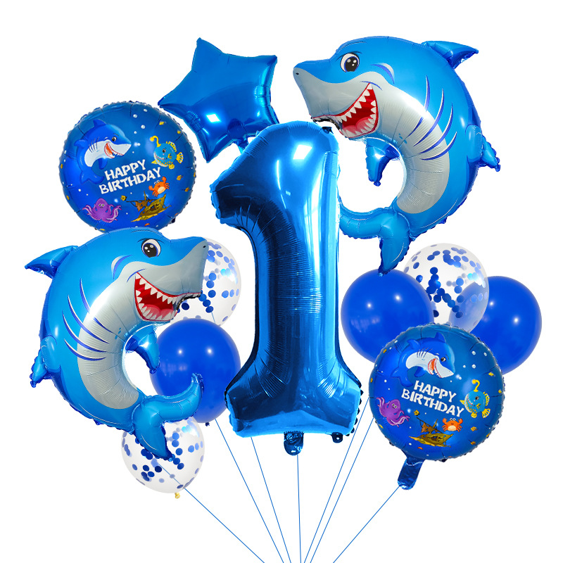 14 STKS Haai Thema Nummer Ball - Water Balloon Set recensie en prijs