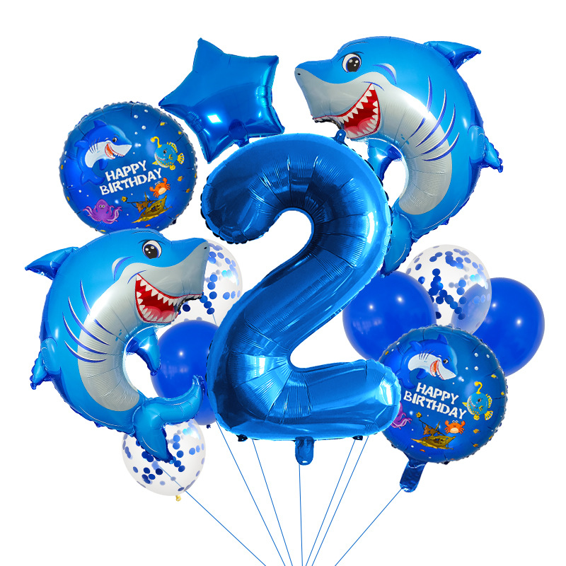 14 STKS Haai Thema Nummer Ball - Water Balloon Set recensie en prijs