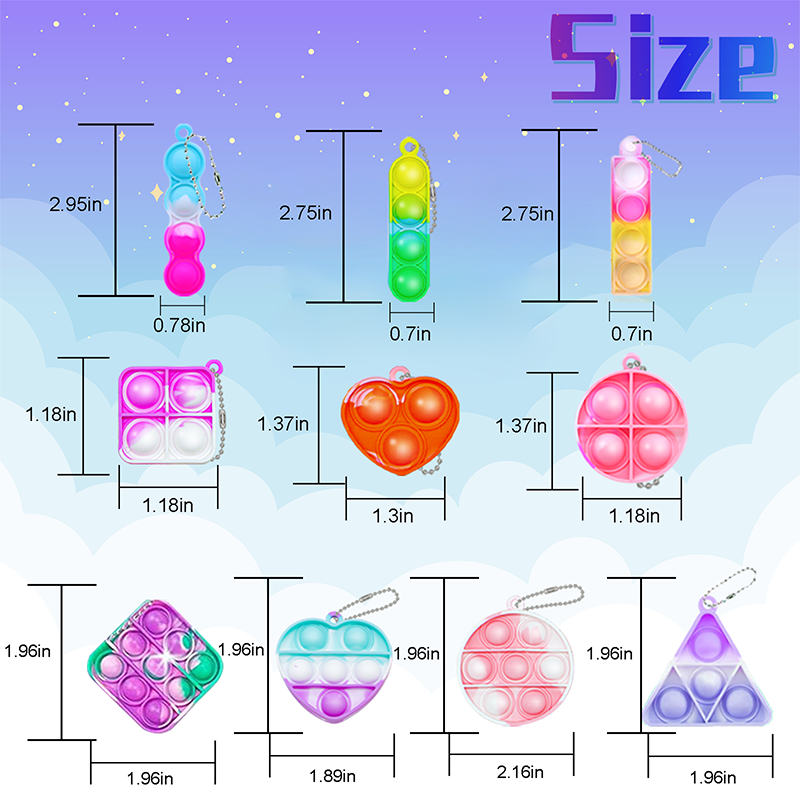 Mini Pop Sleutelhanger Fidget  - Kids Toys Kids Toys recensie en prijs