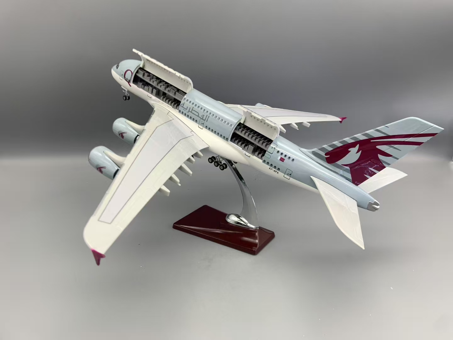 NIEUWE A380 Qatar Airways Mode - Kids Toys Qatar recensie en prijs