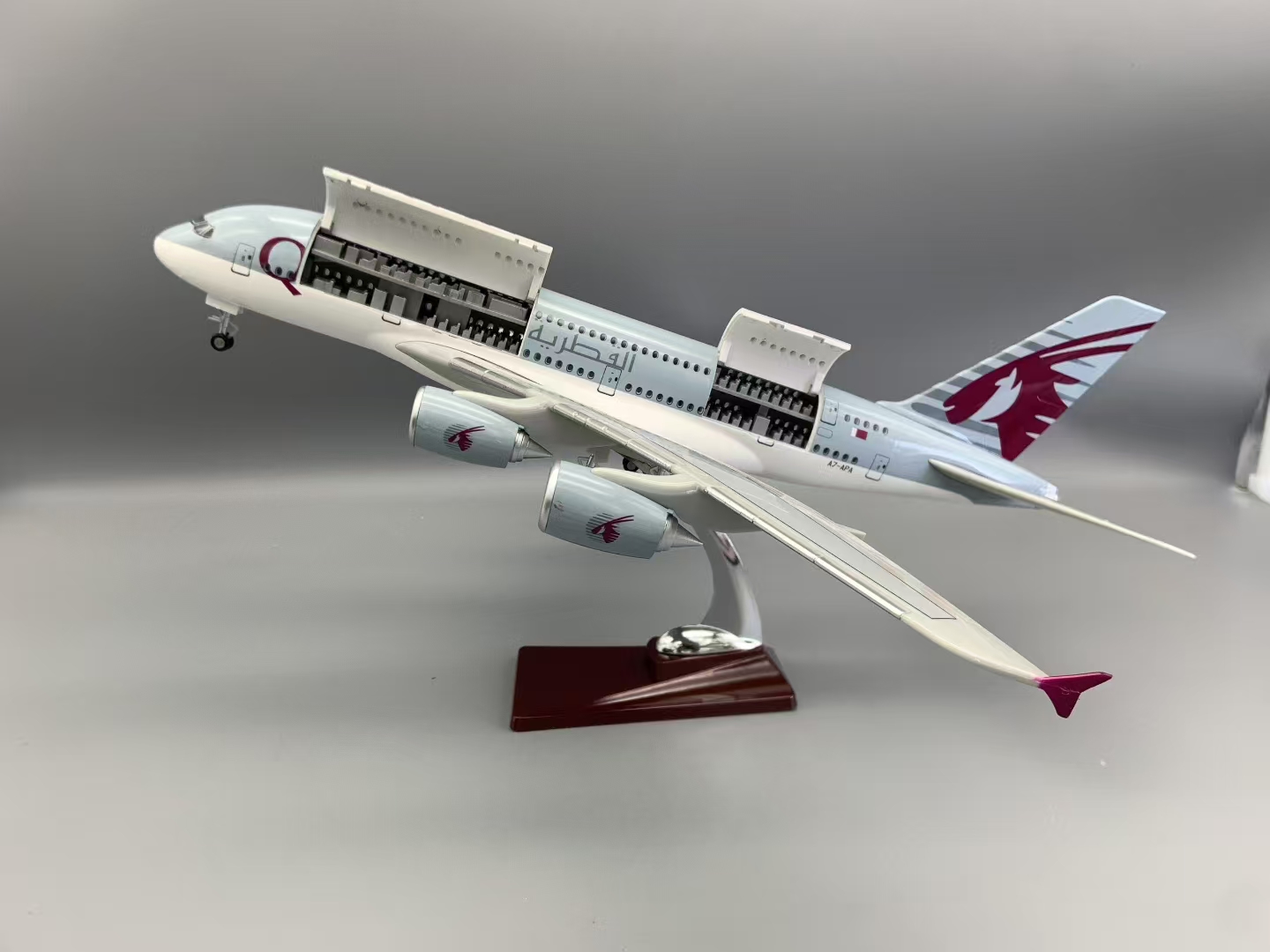 NIEUWE A380 Qatar Airways Mode - Kids Toys Qatar recensie en prijs