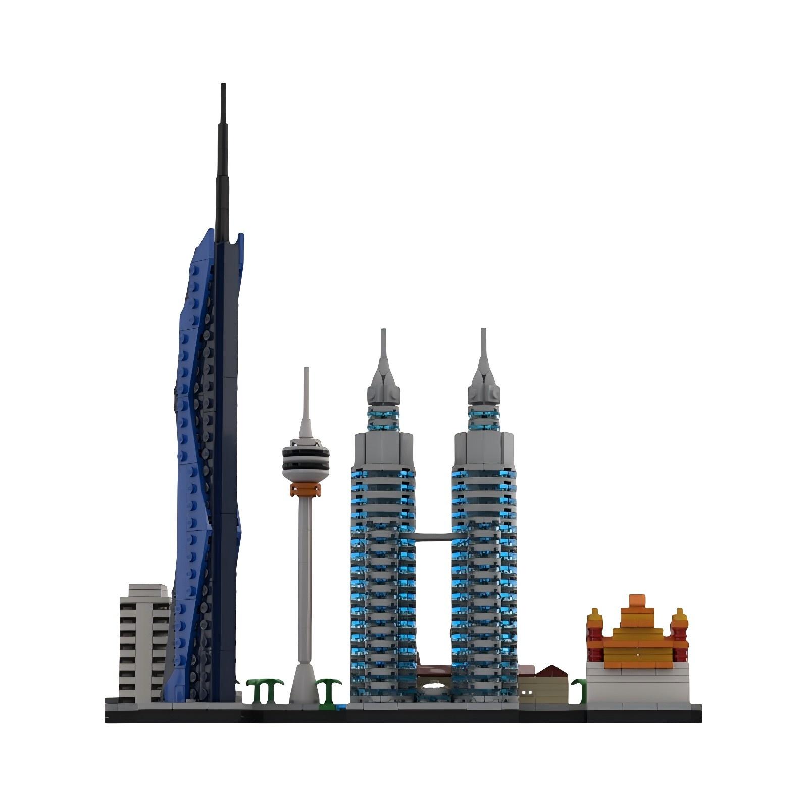 Maleisië Stad Landmark Archite - Kids Toys Malaysia recensie en prijs