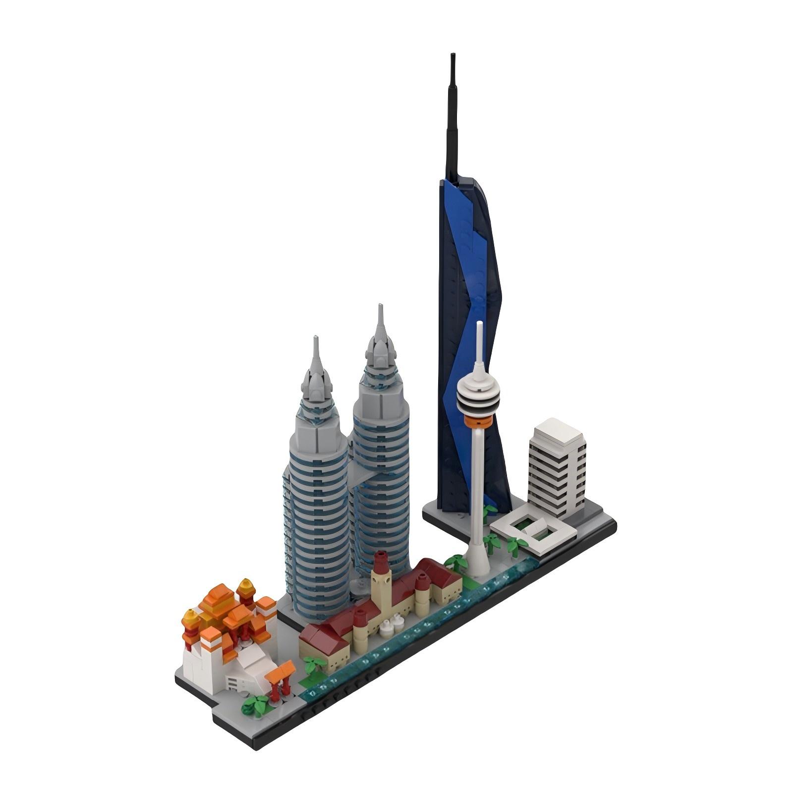 Maleisië Stad Landmark Archite - Kids Toys Malaysia recensie en prijs