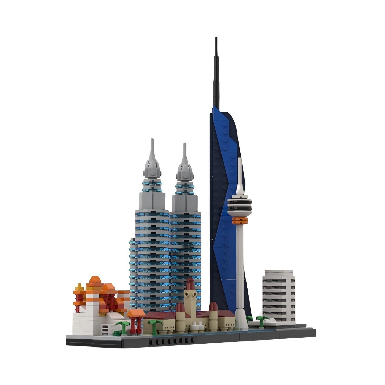 Maleisië Stad Landmark Archite - Kids Toys Malaysia recensie en prijs