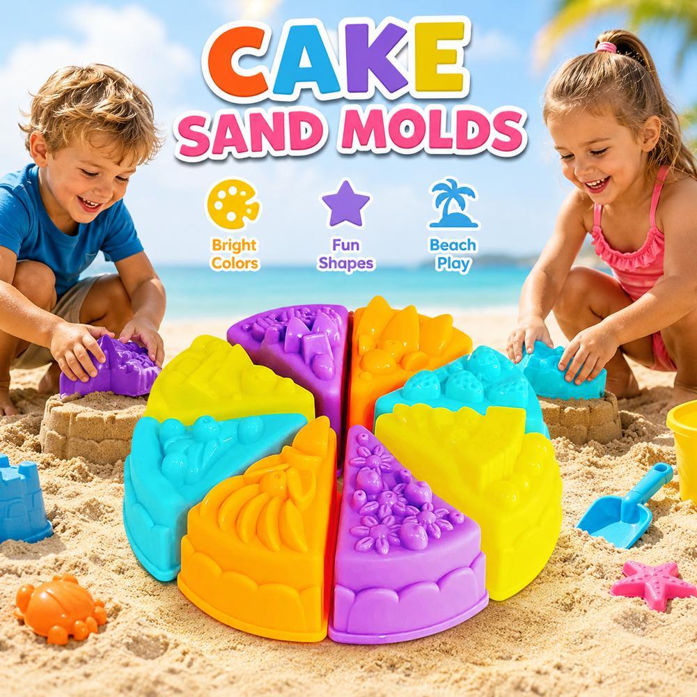 Taartzandvorm Speelgoed 8 Stuk - Kinetic Sand Mold recensie en prijs
