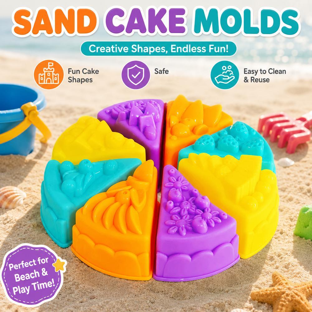 Taartzandvorm Speelgoed 8 Stuk - Kinetic Sand Mold recensie en prijs